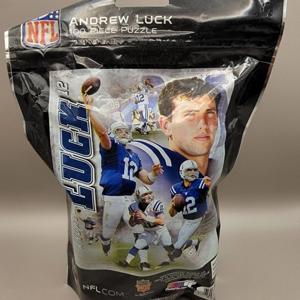 Masterpieces‎ Jigsaw Puzzle 100 Piece NFL Indianapolis Colts Andrew Luck Puzzle